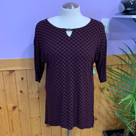 Michel Studio Short Sleeve Top - Picture 1 of 5